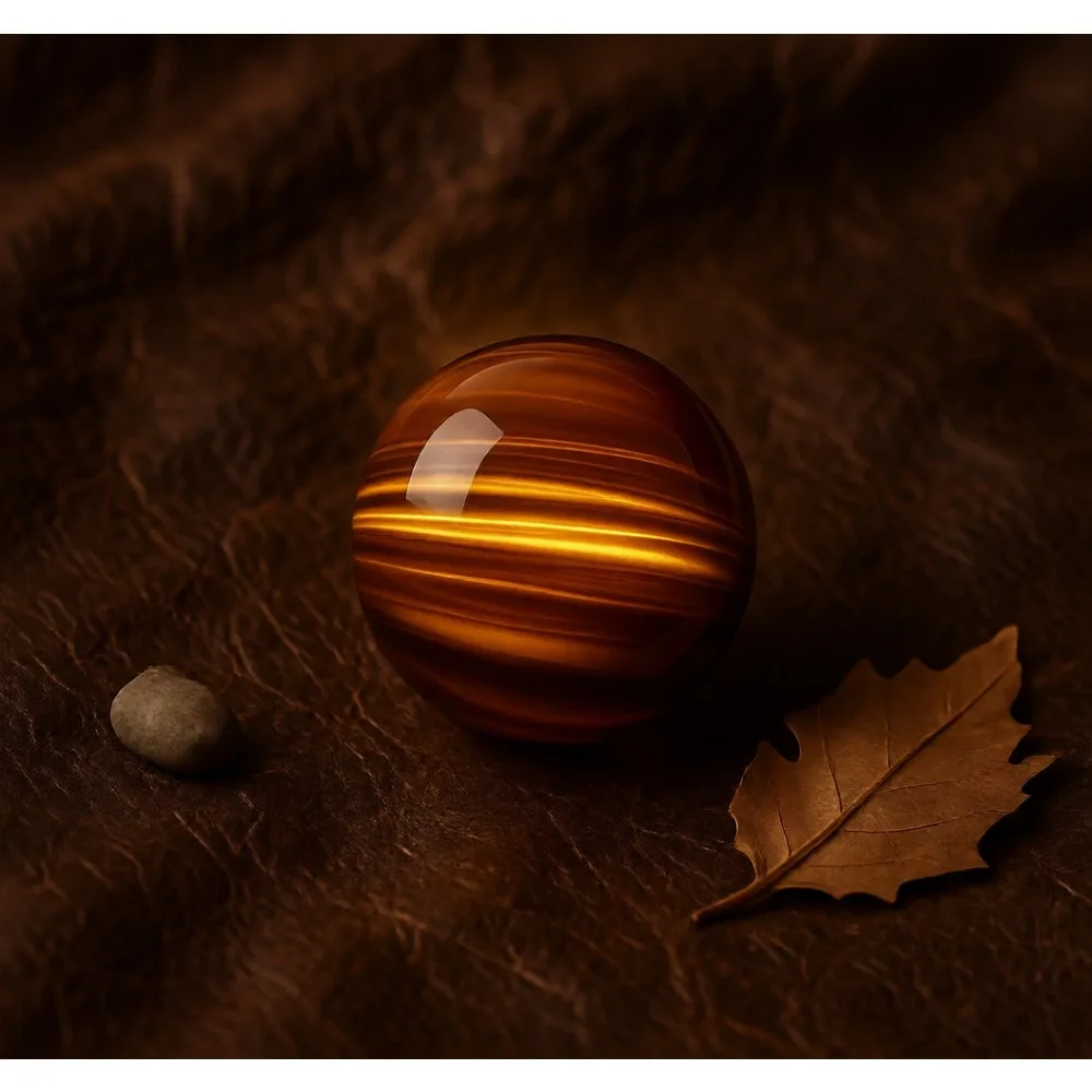 80 Polished 10mm Round Natural Yellow Tiger Eye Gemstone Loose Beads with Stretch Cord for Jewelry Making Bracelets