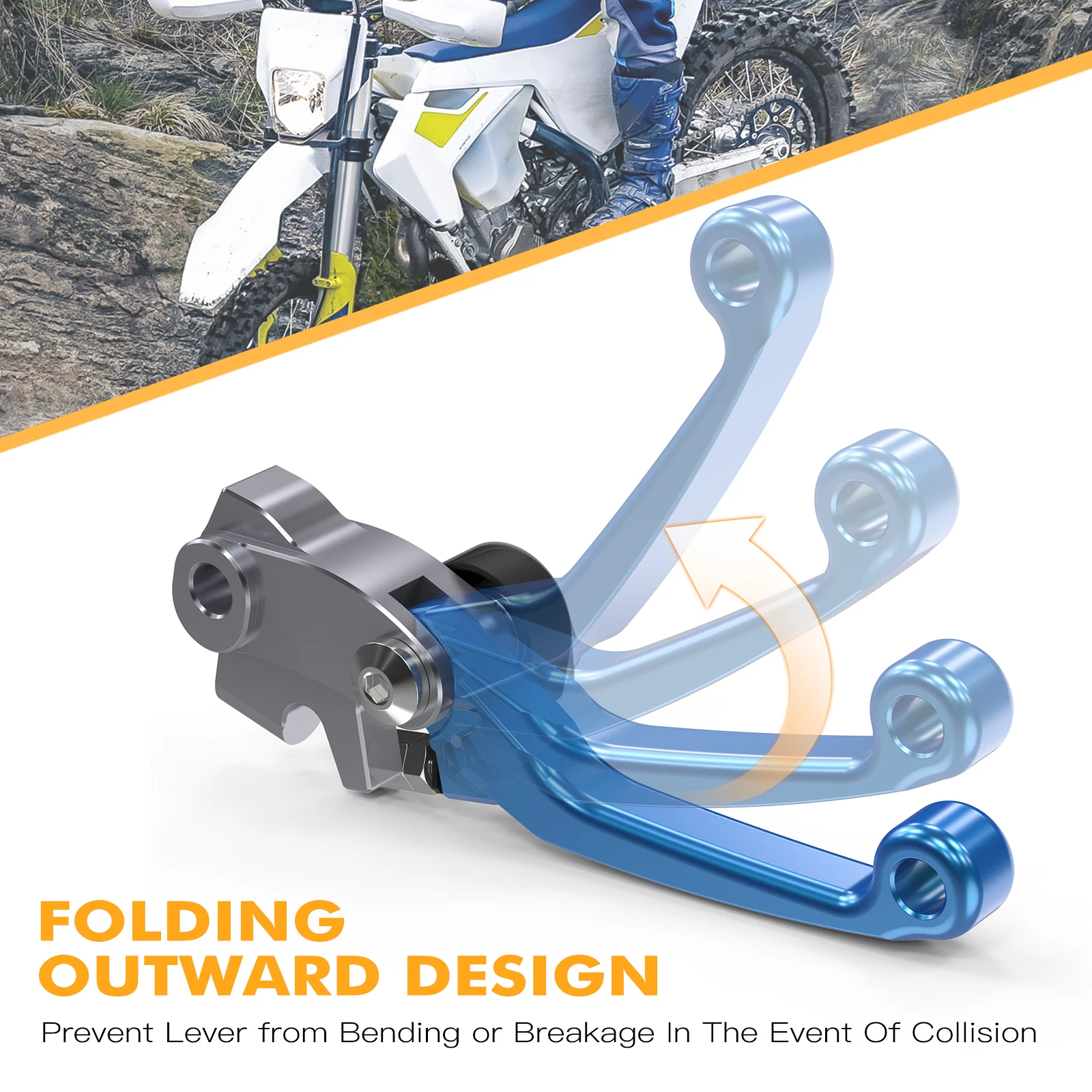 ل Husqvarna TE 300 FE 350 2024 للطي دواسة فرامل رافعة مجموعة TE250 FE450 TE FE 150 200 250 300 350 400 450 501 2022 2023 2024