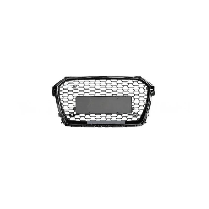 

Подходит для Audi 2015-2018 A1, обновленная модификация RS1, передняя часть без логотипа, сотовая решетка с серебряными буквами