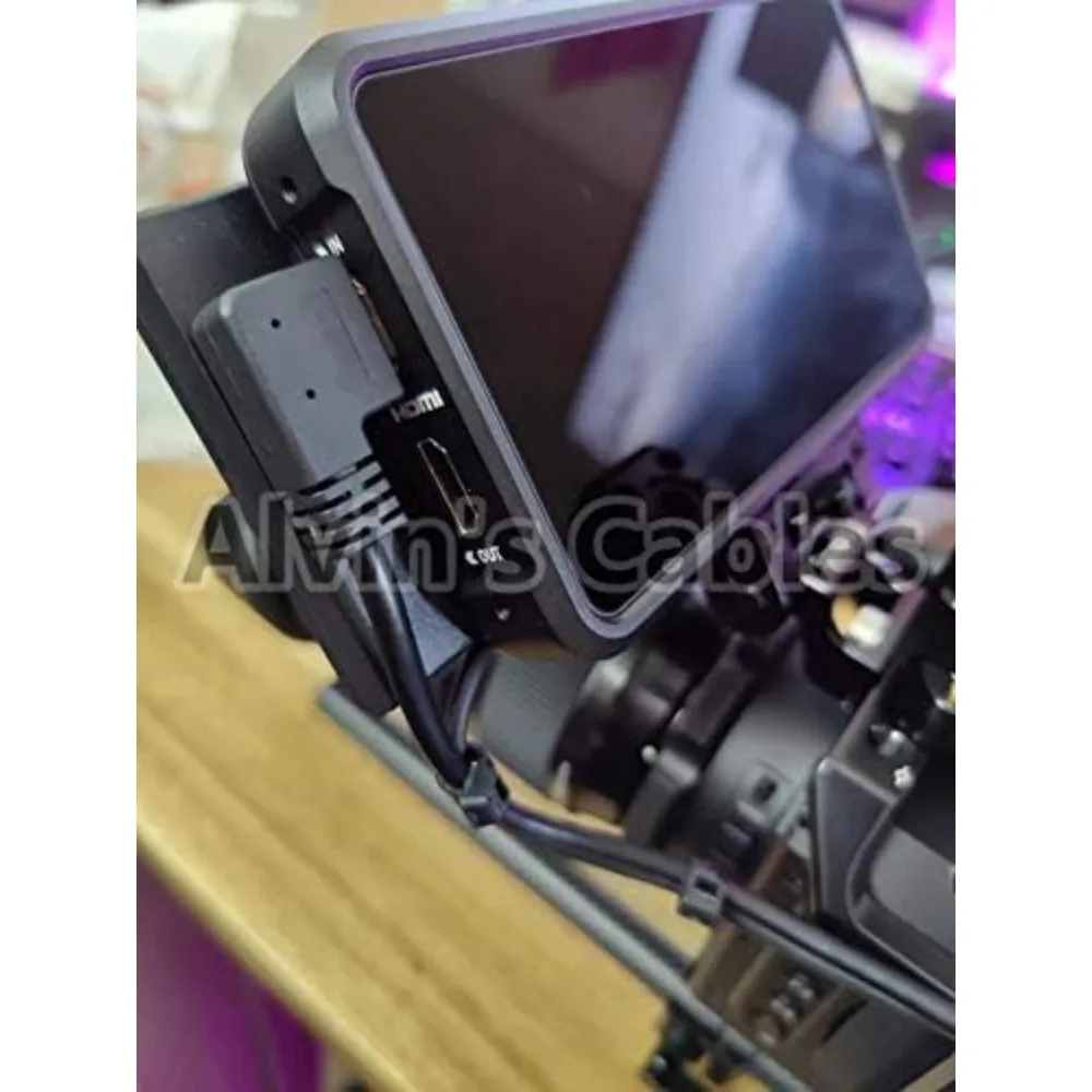

Alvin's Cables Z Cam E2 L Shape 4K 60P HDMI Cable Right Angle to Right Angle High Speed HDMI Cord for Atomos Shinobi Ninja V