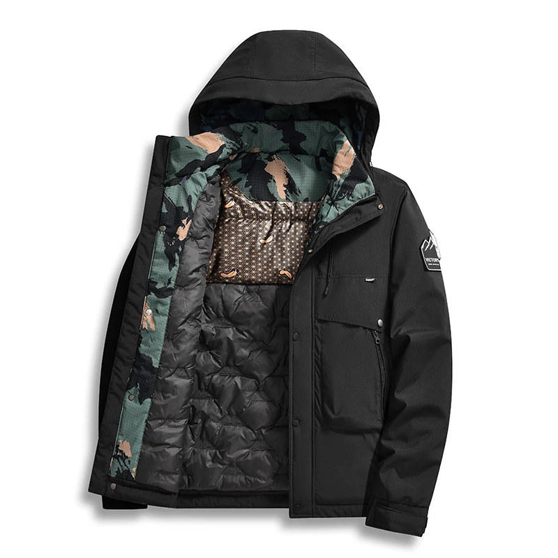 الرجعية معطف الشتاء عادية مقنعين سترة قطن الرجال أسفل سترة دافئة رجل عادية مبطن سترة الخريف الشتاء أبلى الملابس أعلى