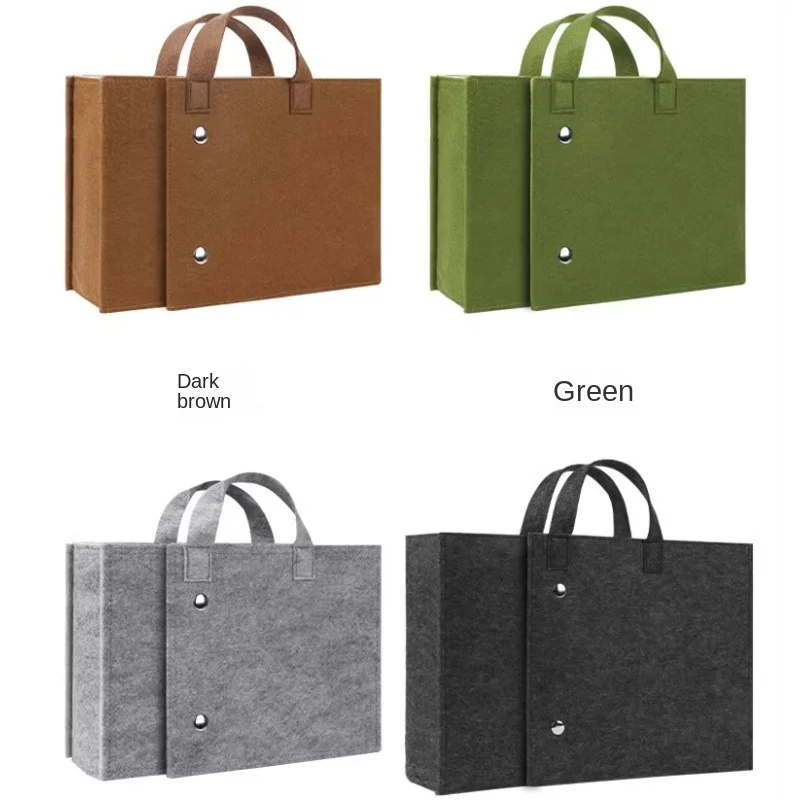 

Wall bag storage bag foldable, large capacity, portable, and business document information bag