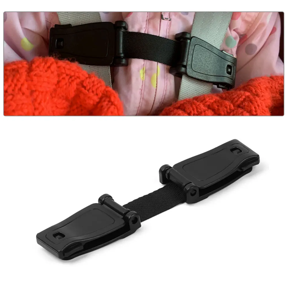

Anti Slip Child Adjustable Chest Clip Car Seat Chest Harness Clip Buggy Highchair Safety Seat Belt Buckle Harness Strap Lock