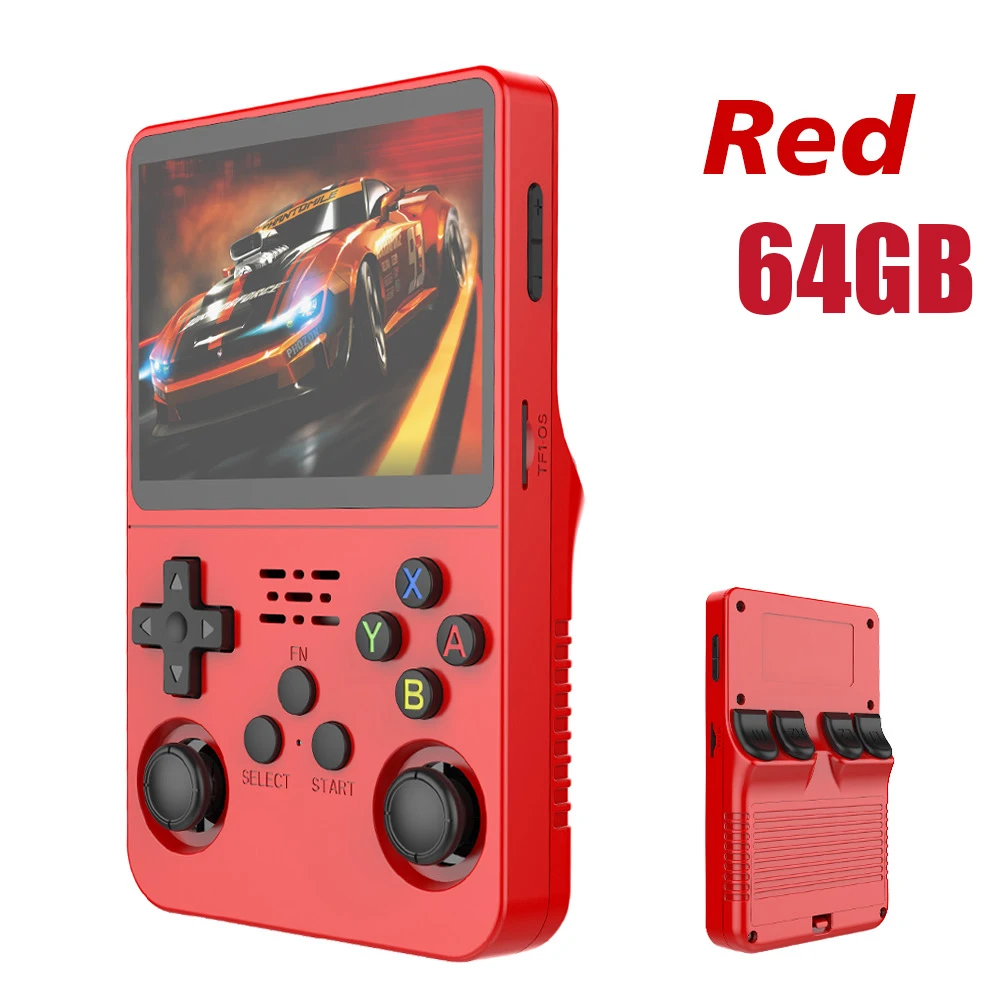 Open Source R36S Retro Handheld Video Game Console Linux Systeem 3,5 Inch IPS Scherm Draagbare Pocket Video Player 64GB 128G Games