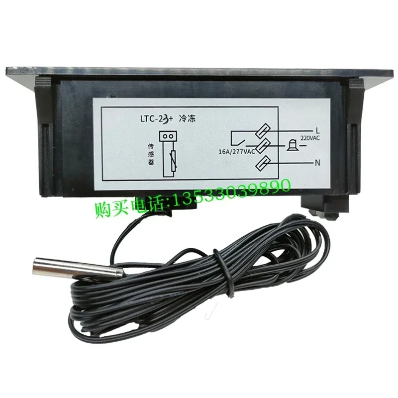 Termostato LTC-20 + LTC-23 + Freezer Geladeira Freezer Botão Controlador de temperatura digital LTC-2