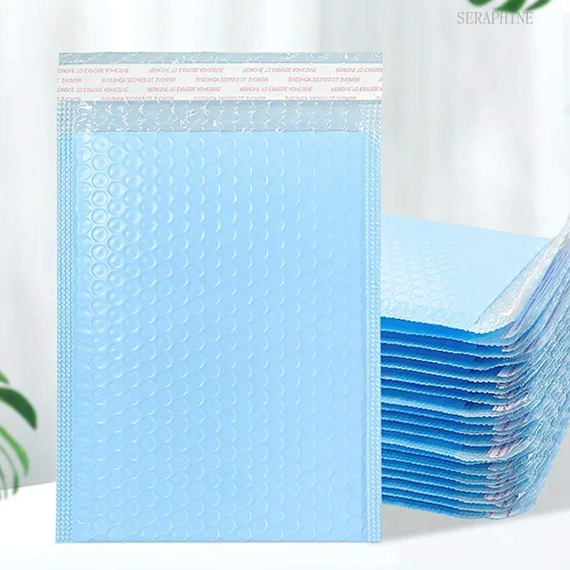 50pcs-sky-blue-bubble-mailer-bubble-padded-mailing-envelopes-poly-for-packaging-seal-self-shipping-bag-padding