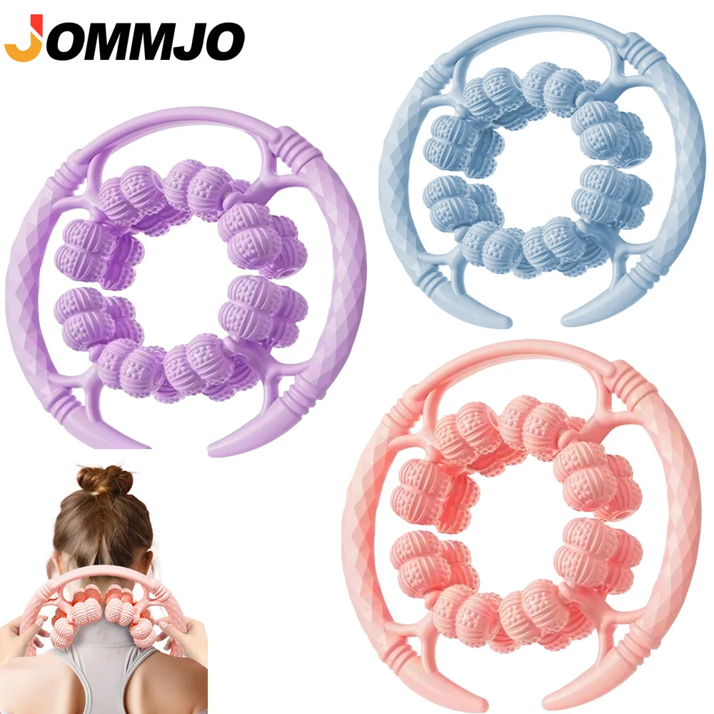 32 Wheel Leg Massager Ring Leg Clamp Roller Leg and Calf Muscle Exercise Home Fitness Relaxation Leg Slimming Tool