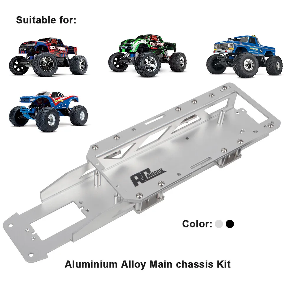 Aluminum Alloy Main Chassis Kit for Traxxas Craniac 2WD Stampede Monster Truck Upgrades Parts