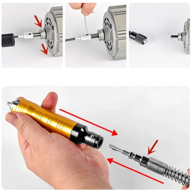 Power Flex Shaft Dr…