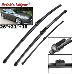 Erick's Wiper LHD Front & Rear Wiper Blades Set For Audi A6 C7 2011 - 2017 Windshield Windscreen Window Rain Brushes 26