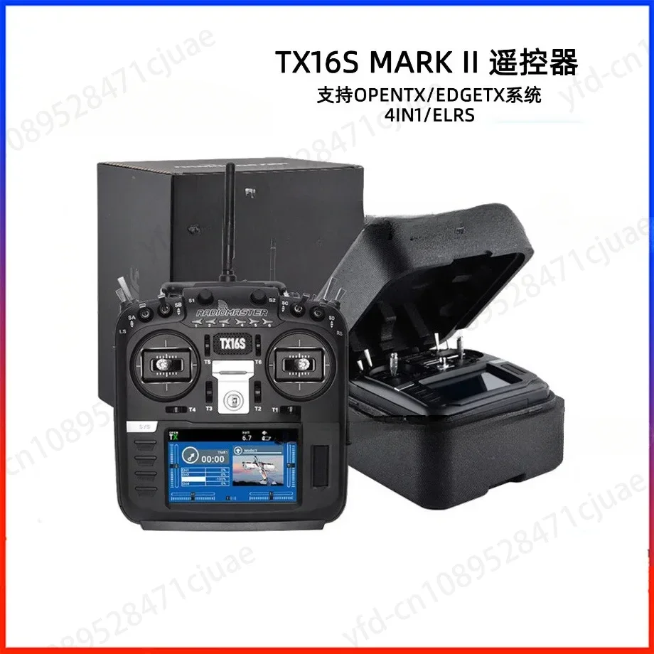 Tx16s MkII ELRS Model Aircraft Remote Control Built-in 4-in-1 Multi-Protocol in Chinese and English