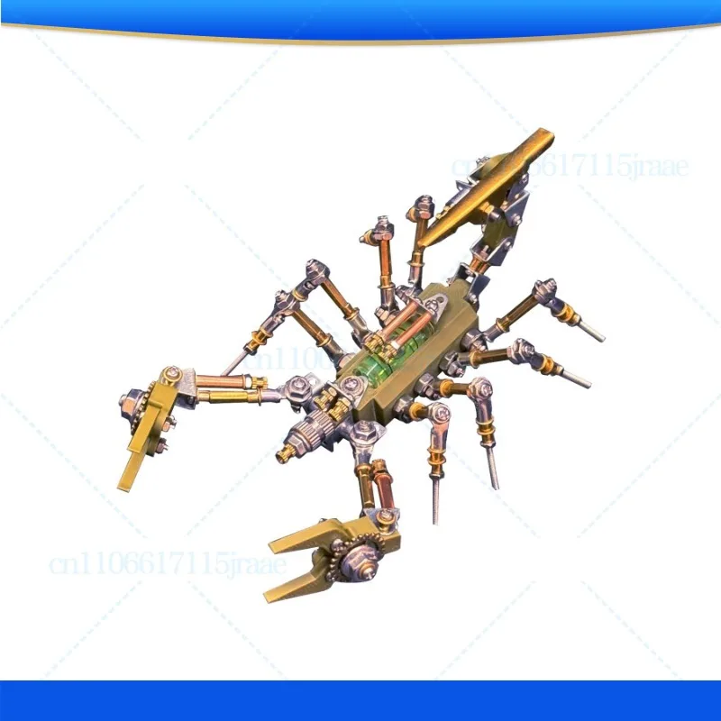 Cyberpunk Mechanical Insect Cyber Stinger Scorpion Creative Handmade DIY3D Three-dimensional Assembling Model