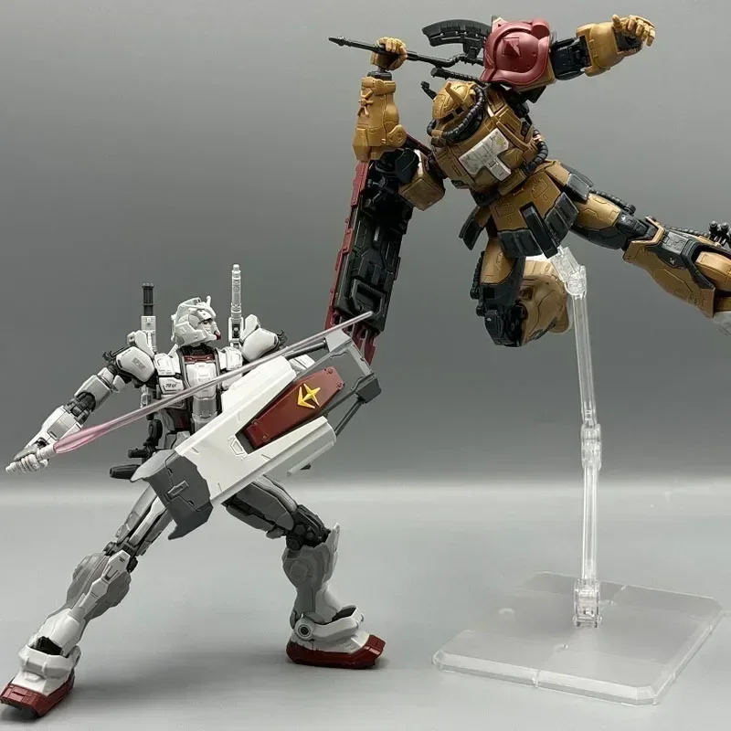 بانداي متوفر HG 1/144 الصندوق الأصلي RX-78 G E GUNDAM EX RFV Aninm كامل عمل الجمعية نموذج لجسم لعبة هدايا للأطفال الجندي