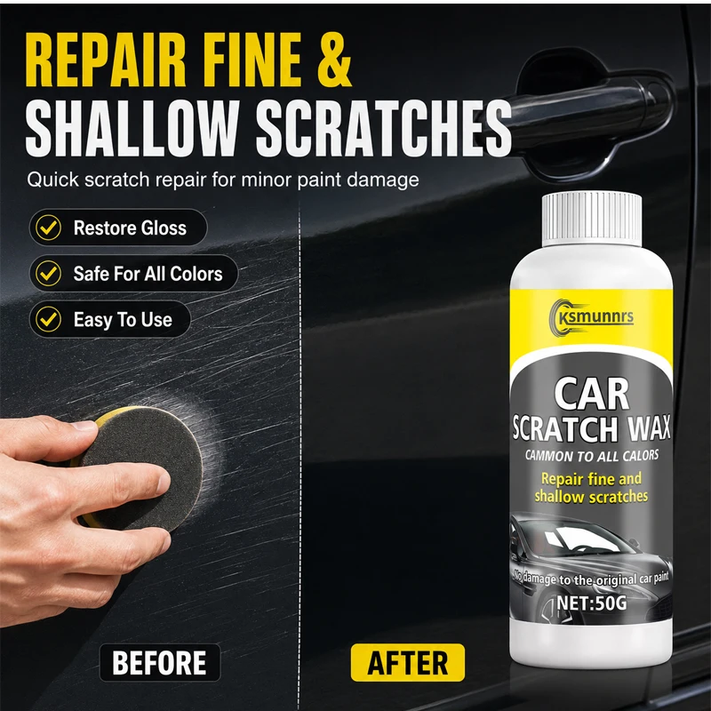 Car Scratch Repair Compound, Paint-Safe Polish for Fine Scratches and Surface Marks