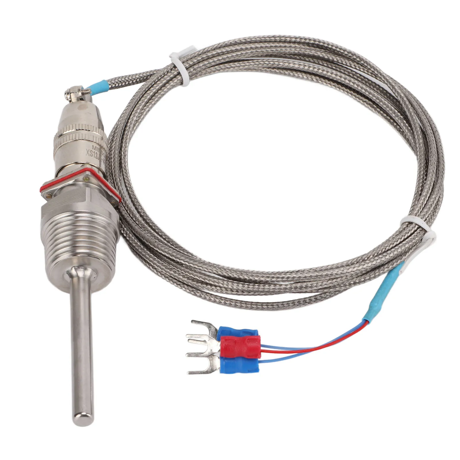 Stainless Steel Temperature Sensor Temperature Sensor PT100 Stainless Steel Temperature Probe with High Accuracy and Quick Respo