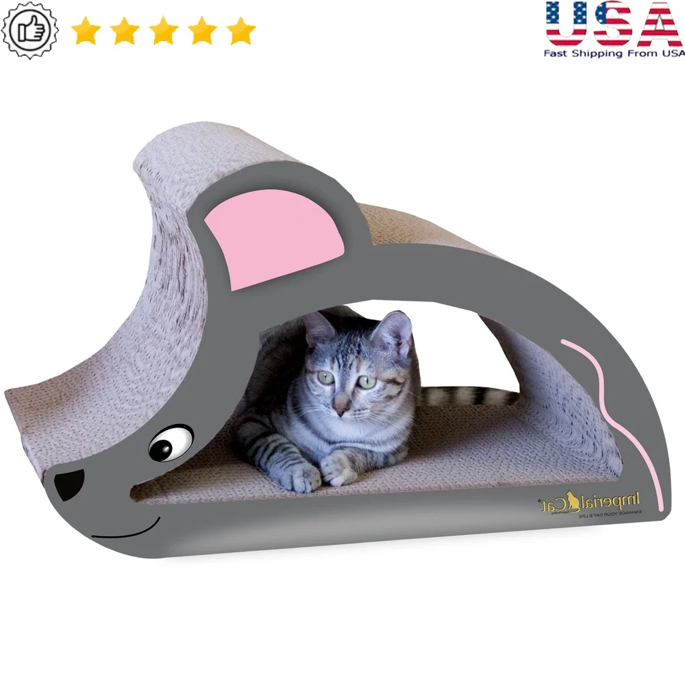 gratte-chat-2-en-1-avec-herbe-aux-chats-souris-coloree-en-forme-de-herisson-station-de-jeu-et-de-sommeil-en-carton-griffes-saines