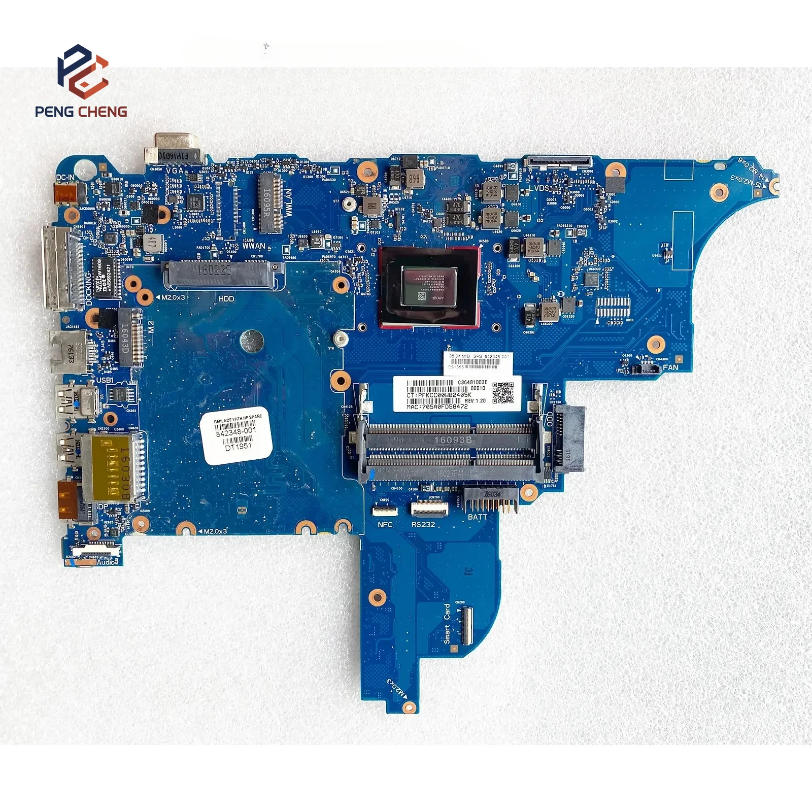 6050A2723801 842345-001 842345-601 842347-001 842347-601 Main Board for Probook 645 G2 655 G2 Laptop Motherboard A8/10 CPU