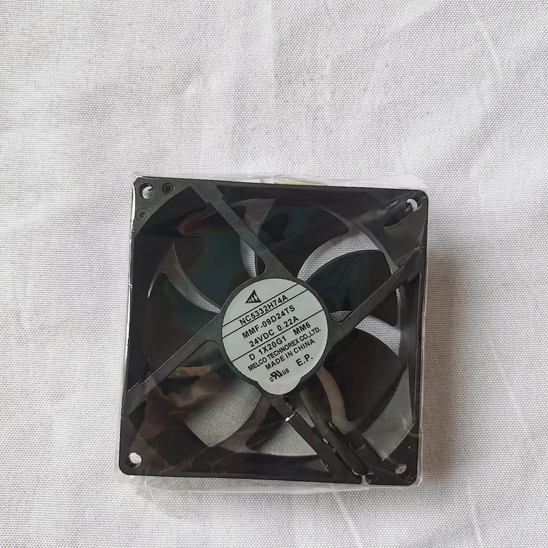 9cm Fan MELCO MMF-09D24TS MM6 24V 0.22A 3wire Fan 909025mm 9025 fan 24v fan 9025 fan