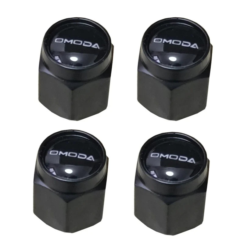 For Chery Omoda C5 FX 5 E5 S5 GT Car Wheel Tire Air Valve Caps Stem Cover With Brand Accessories