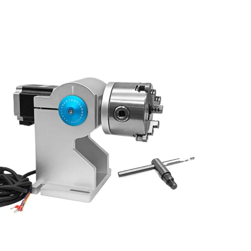 D80 Marking Machine Rotary Shaft Fixture Table Argon Arc Welding Positioner  Welding Rotary Axis For Industrial