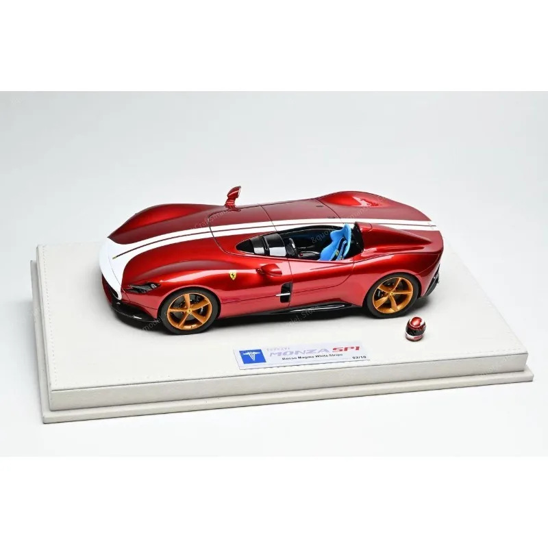 （In Stock）HERMES COLLECTION 1:18 Jumping Horse Monza SP1 Resin  Car Model, Christmas Gift