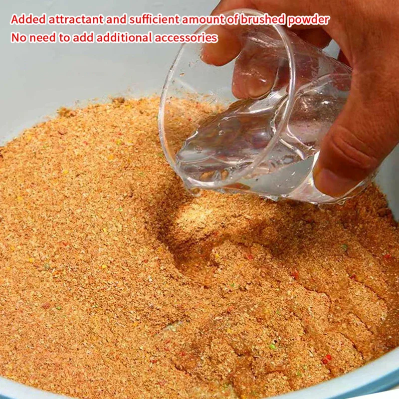 เหยื่อตกปลาธรรมชาติ อาหารตกปลาปรุงสุก กลิ่นหอมเข้มข้น สารเพิ่มกลิ่นดึงดูดปลา สำหรับปลาคาร์พ ปลาครูเชียน ปลาดุก