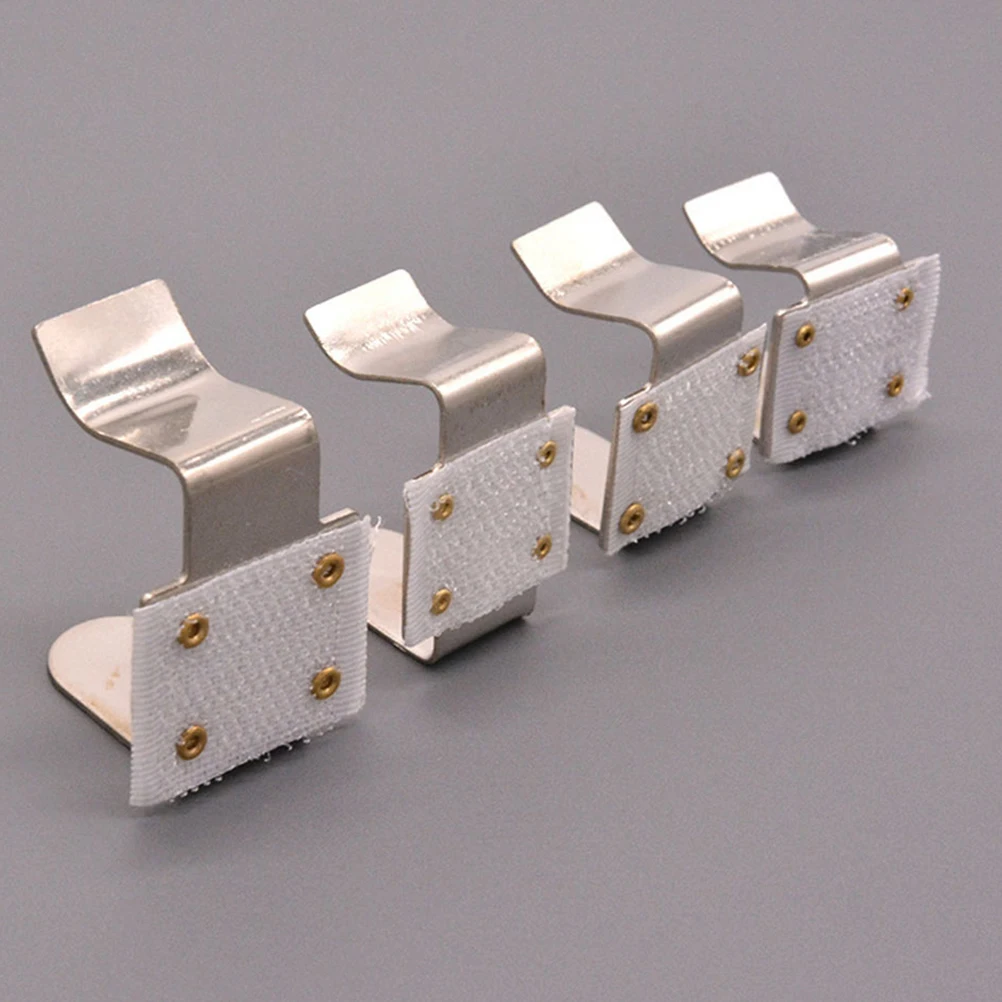 

20pcs Metal Tablecloth Reinforced Nonslip Table Skirt Clips For Thick Tables Outdoor Table Cover Clamps Camping Picnic