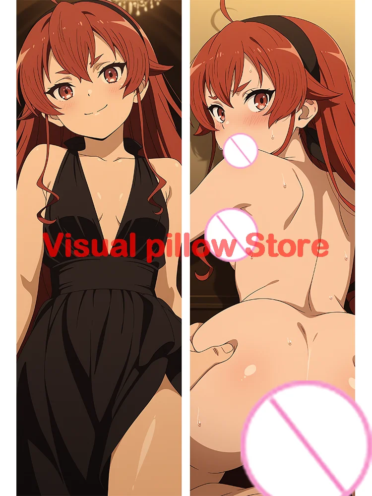 

Dakimakura anime Eris Greyrat Double-sided Print Life-size body pillows cover Adult pillowcase