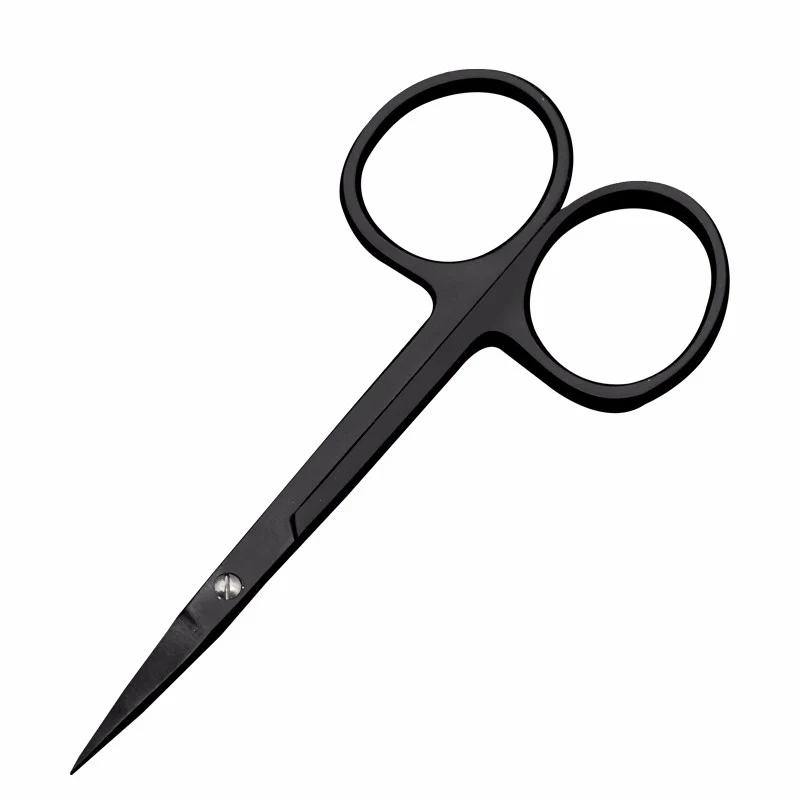 Tungsten Steel Double Eyelid Tool, Black Handle, Porcelain Tissue, Express Scissors, Carbon