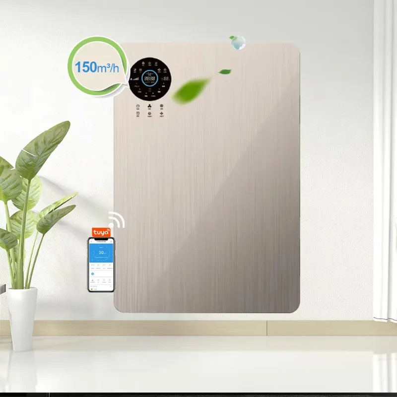 ERV single room fresh air system  positive pressure ventilation