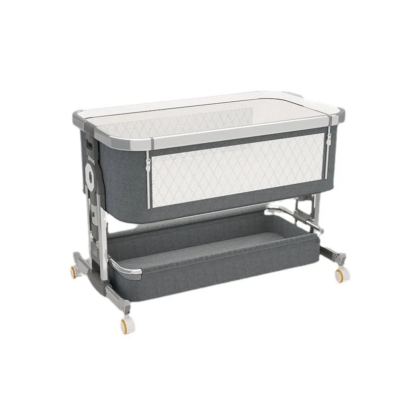 Cuna para Bebé, Cuna Portátil, Plegable, Multifuncional, Conexión Lateral a la Cama, para Recién Nacidos, Bebés y Niños Pequeños