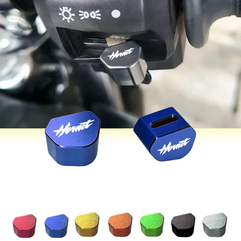 For Honda Hornet 600 900 CB600F CB750 Hornet900 Hornet600 Motorcycle CNC Aluminum Switch Button Turn Signal Shift Lever Caps