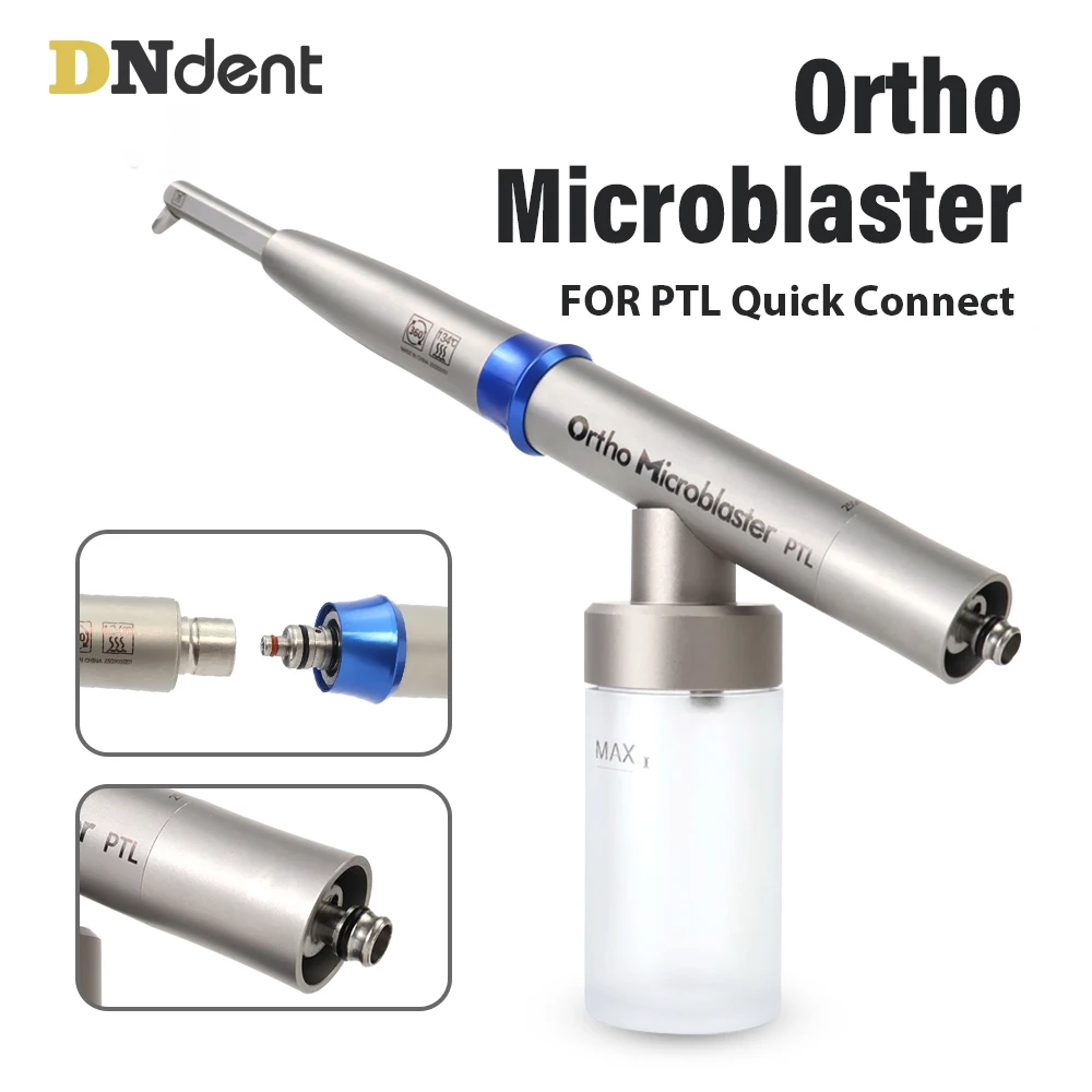 Dental Internal water spray Aluminum Oxide sandblaster Alumina Ortho Microblaster 2in1 Air Prophy fit N-PTL Coupling