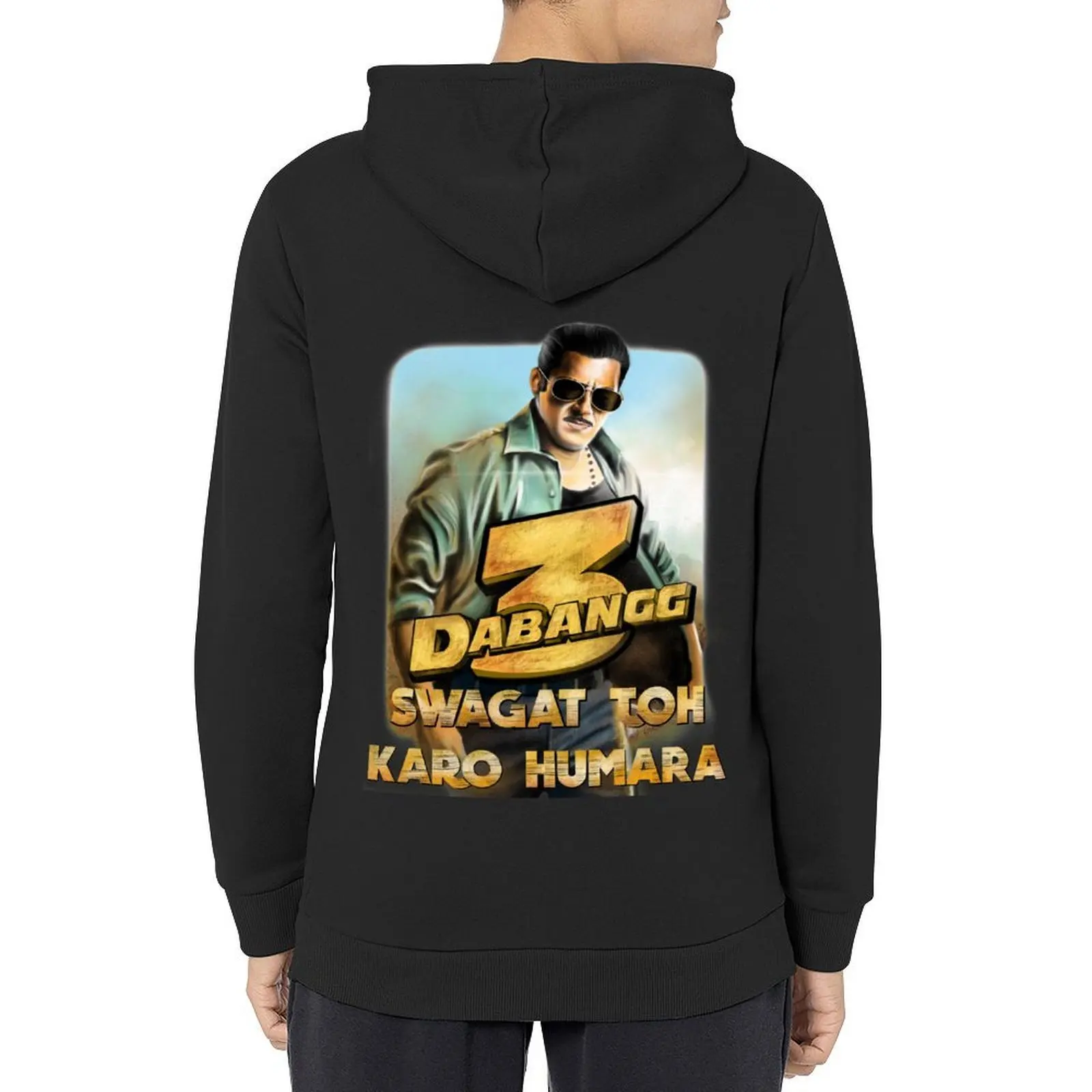 

Dabangg 2 Salman Khan digital art Hoodie mens clothes autumn new products men's sweat-shirt set men's hoodie sweatshirt