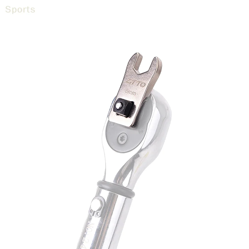 

Bike 8mm Open-End Wrench With 1/4" Torque Adapter Steel Road Bike Hydraulic Disc Brake Lever Line Bolt Tool Bike Repair Tool