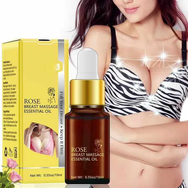 Rose Plant Breast Enhancer Massage Oil Attractive Breast Lifting Size Up Enlarge Firming Bust Breast Enlargement Treatment