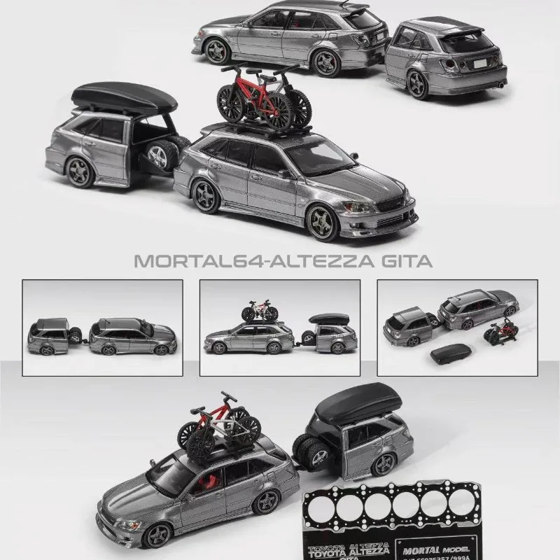 Diecast MORTAL 1:64 Scale Toyota ALTEZZA GITA ELIXIR Alloy Car Model