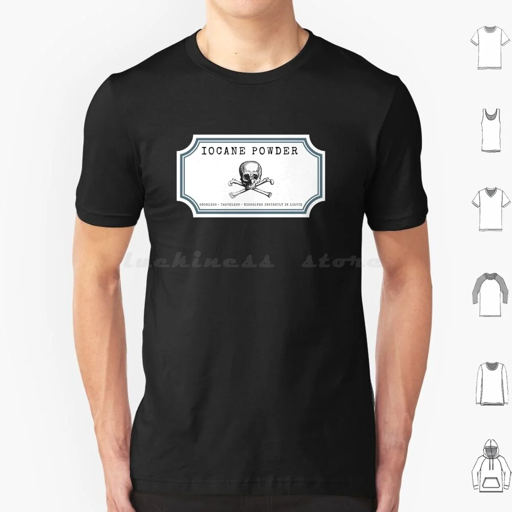 

Футболка Iocane с порошковым покрытием для мужчин, женщин, детей, 6xl, принцесса Iocane, невероятная забавная, без запаха, без запаха, растворяющая пиратский череп