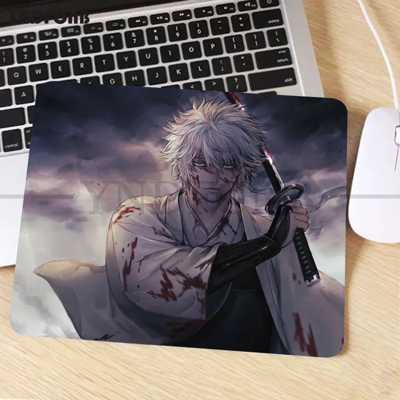 Gintama DIY szekrény Játék Számítógépes Notebook Pulc Birkózószőnyeg Egér Szerszámnyél Egér Birkózószőnyeg notbook padmouse Pulc Műkődés mats