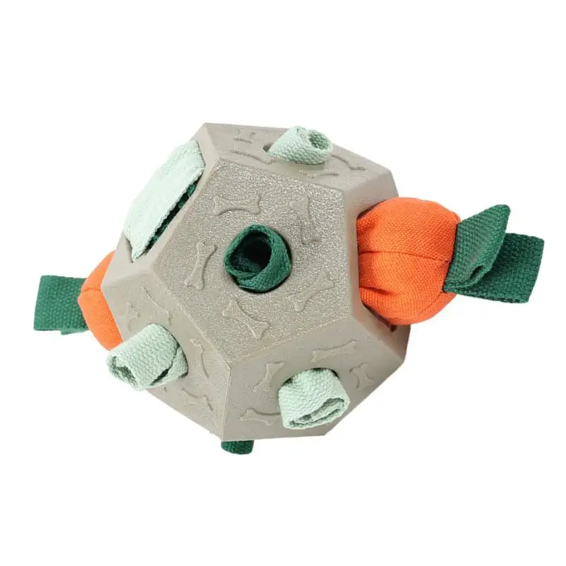 

Food Dispensing Dog Toy Aggressive Dogs Chewing Treat Dispensing Toy Small Medium Large Breeds Enrichment Ball With Squeak For
