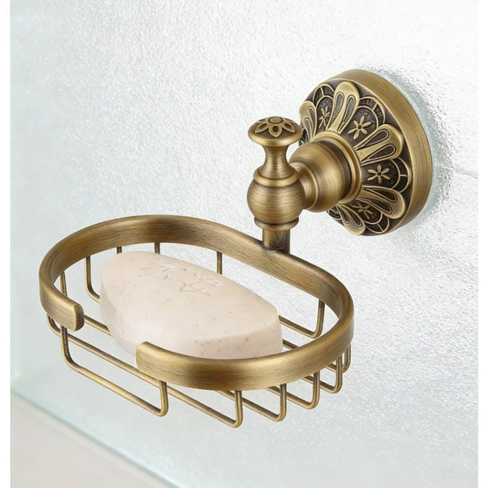 

European wall-mounted soap rack, bathroom storage rack, bathroom accessories fashion