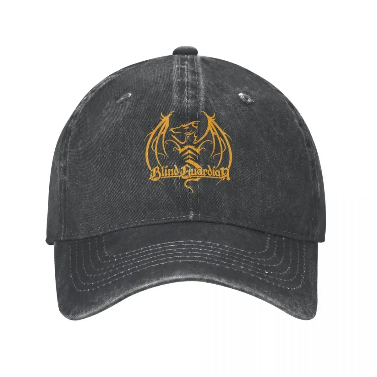 Vintage Blind Guardian Power Meital Band Logo Outfits Unisex Style Baseball Caps Distressed Washed Cap Vintage Outdoor Dad Hat