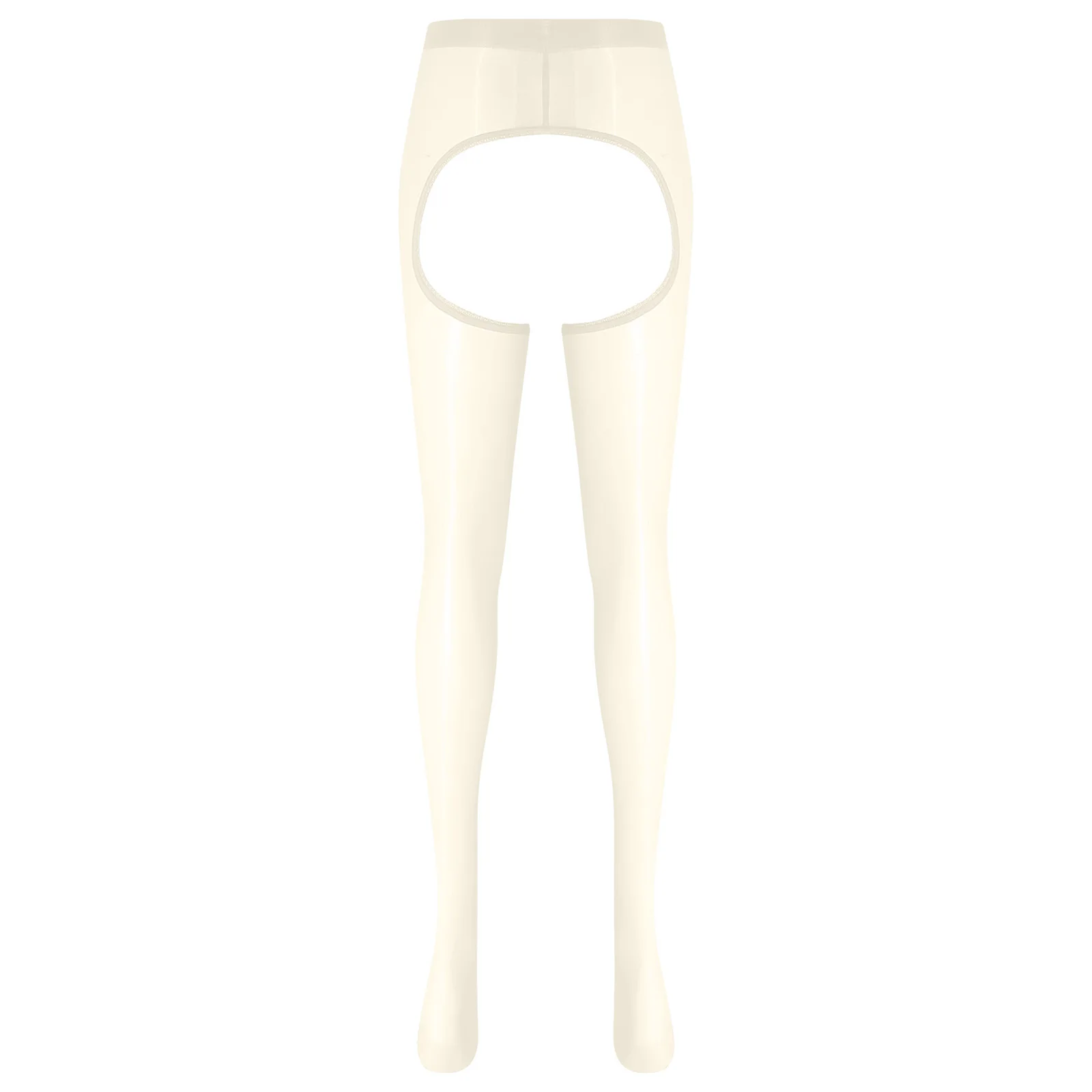 جوارب نسائية رفيعة للغاية بدون أكمام مفتوحة المؤخرة جوارب طويلة مثيرة غير قابلة للإزالة للملابس الداخلية ملابس نوم مغرية #5