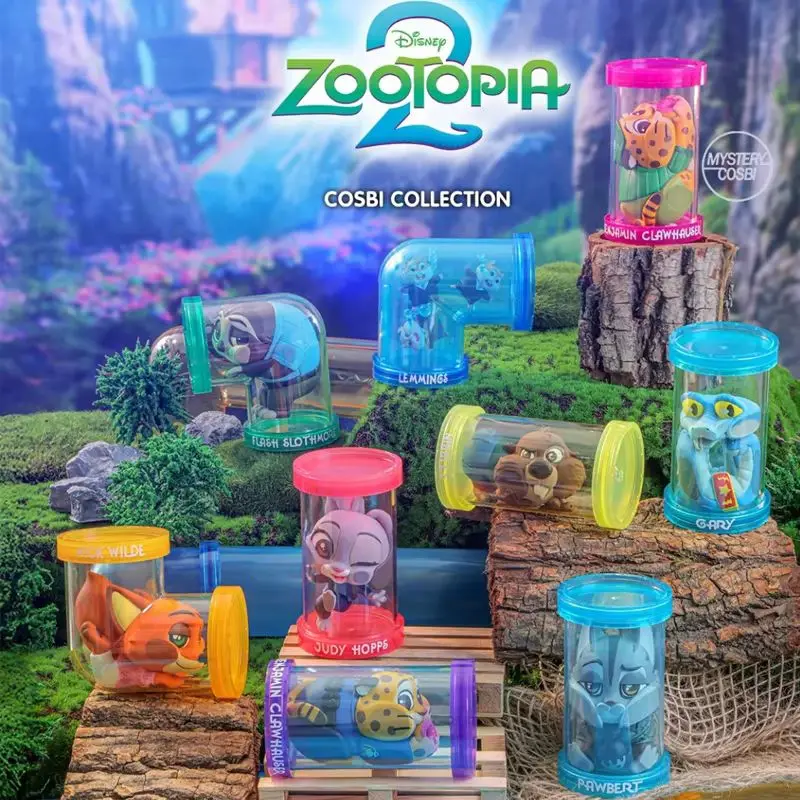 

【преспродажа】новые горячие игрушки, официальная оригинальная слепая коробка, игрушка «Zootopia 2», серия COSBI, слепая коробка, мини-кукла, подарок на день рождения, орнамент
