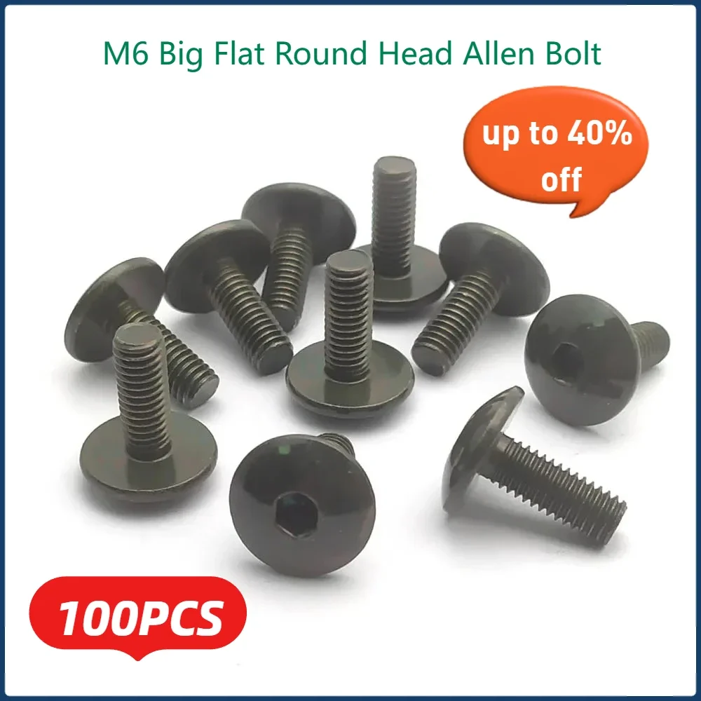 100Pcs Hexagon Scre…