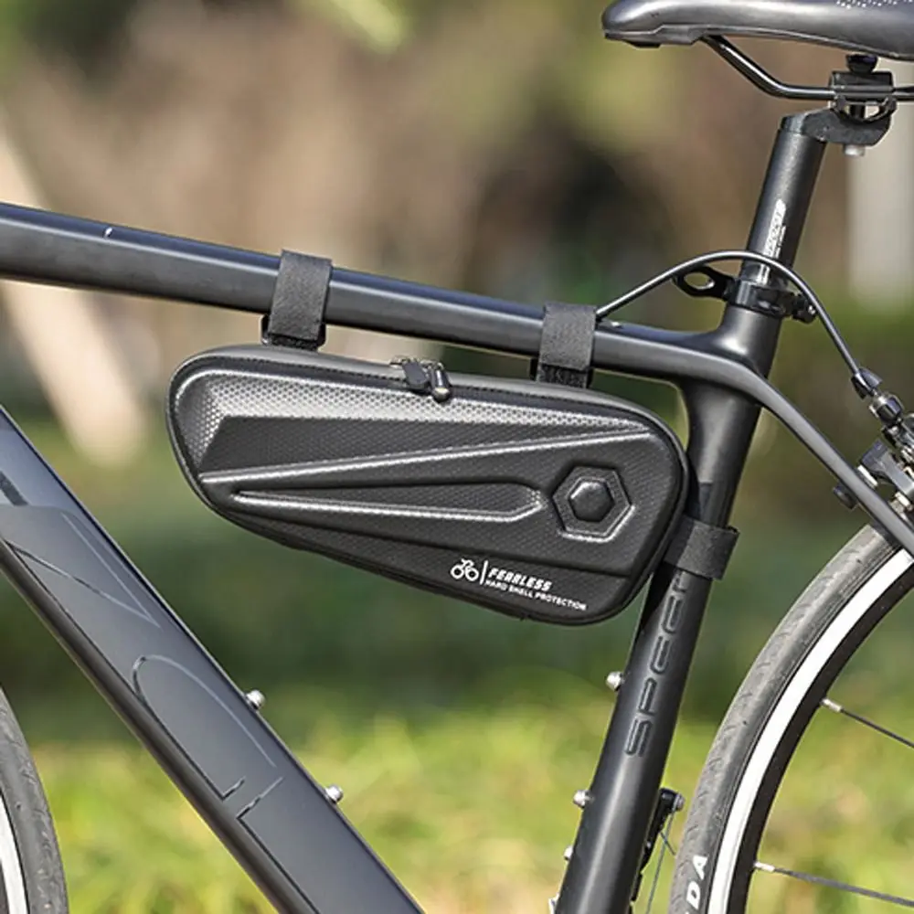 

Waterproof Bike Accessories EVA Hard Shell Cycling Bicycle Frame Bag Bicycle Bag Front Top Tube Bag Bike Frame Pouch