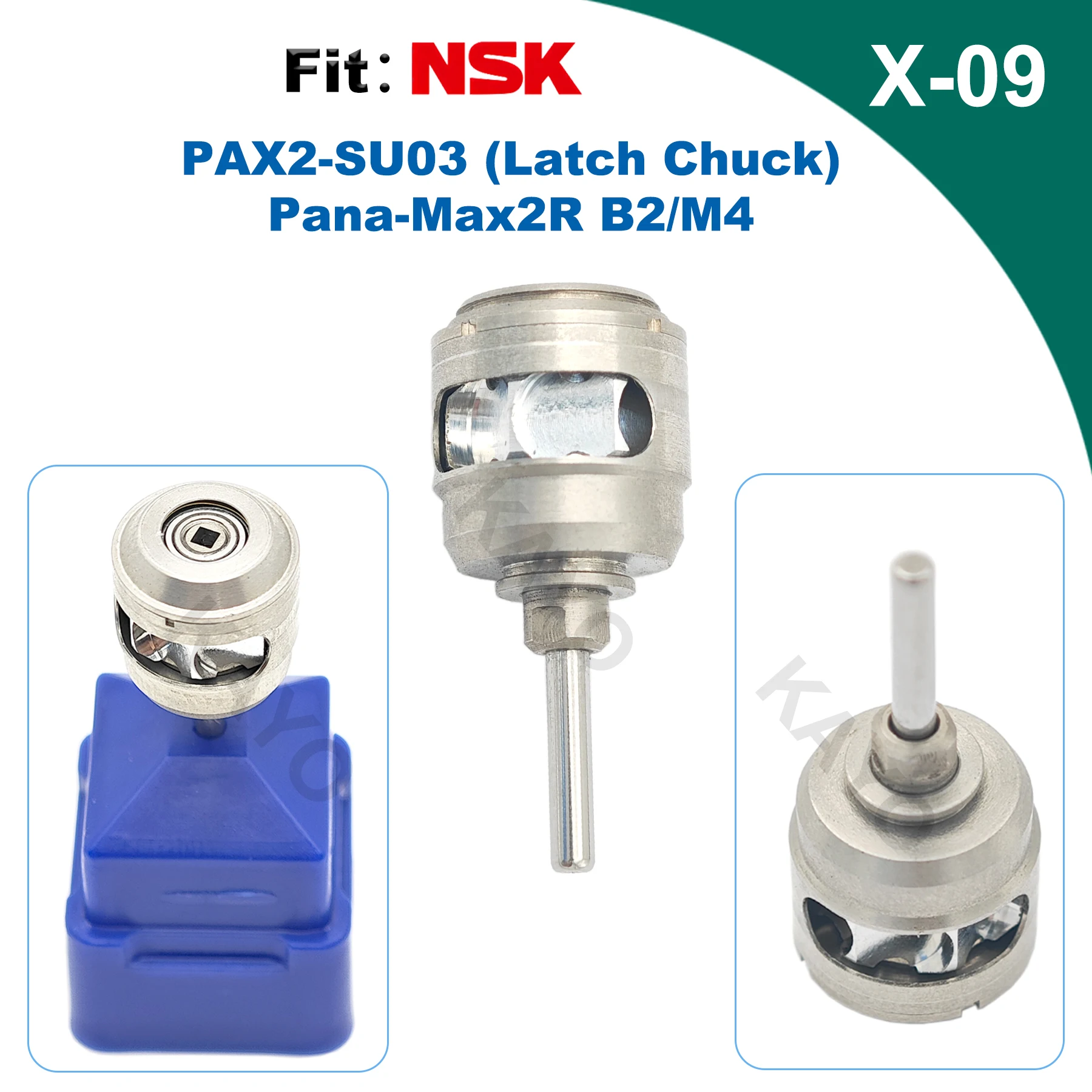 Dental Turbine Cartridge Rotor Fit NSK PAX2-SU03 Pana Max2R B2/M4 High Speed Handpiece Accessories