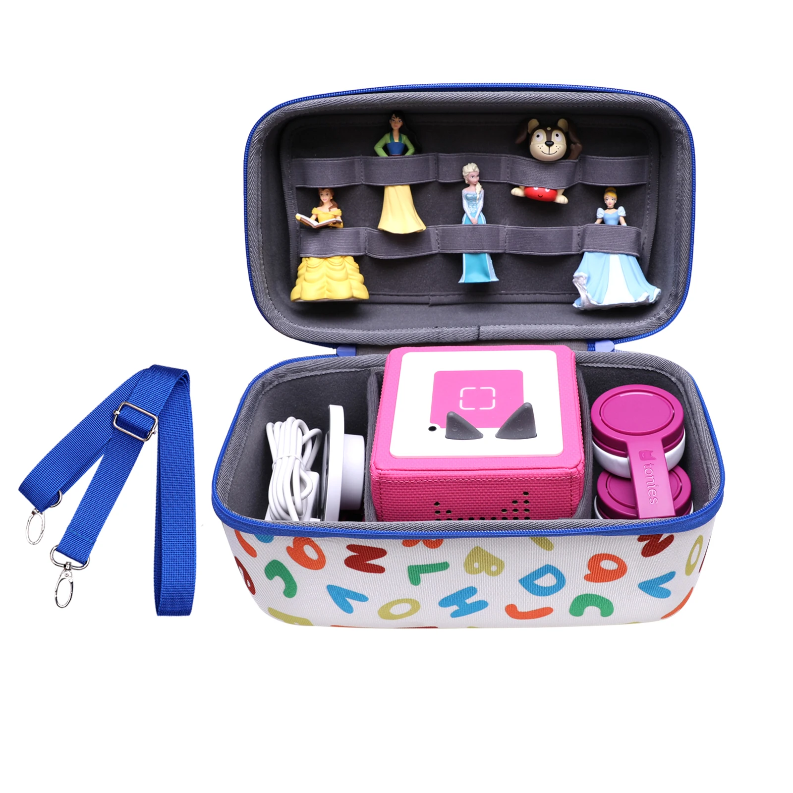 

EVA Hard Case for Toniebox Audio Player Starter Set and Tonies Figurine Protective Carrying Storage Bag(only case!!!)