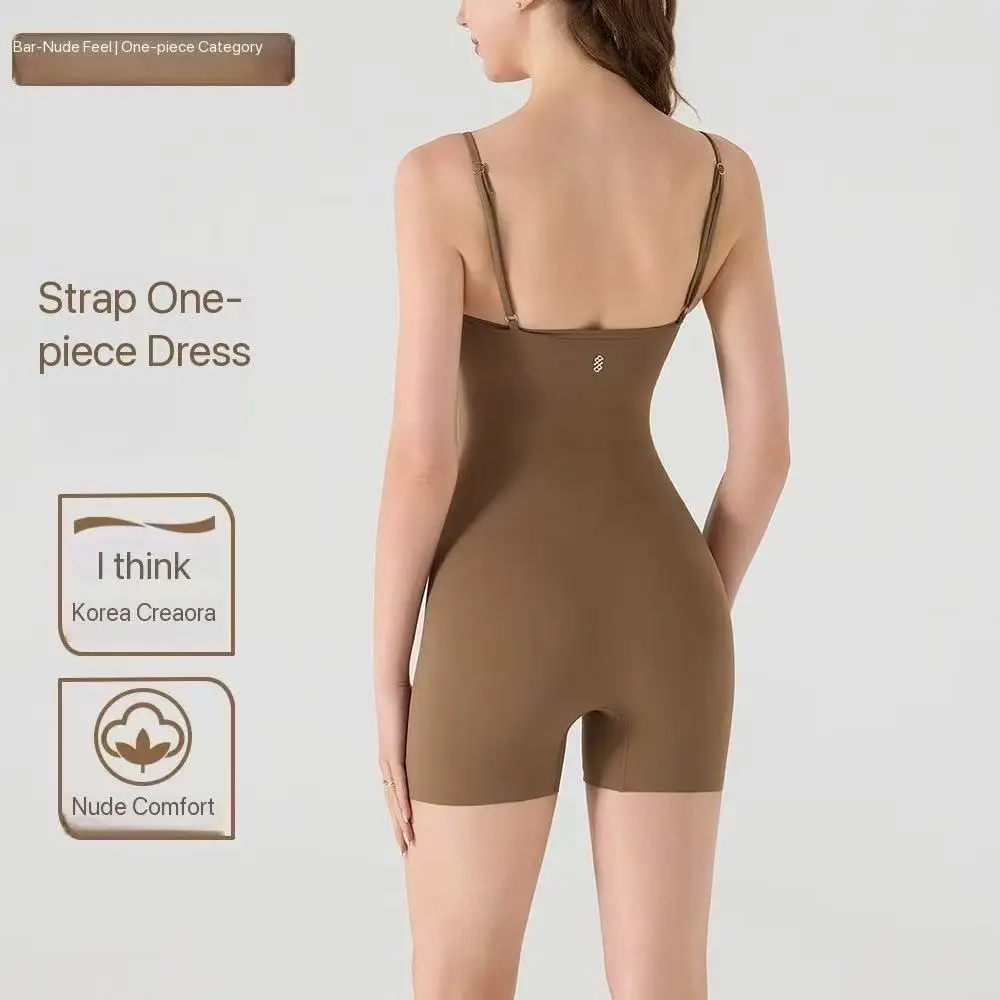 

Women's Yoga Clothing Set, One-Piece Jumpsuit, Fitness Sportswear, Beautiful Back Strap Yoga Bra, One-Piece Fitness Clothing Set