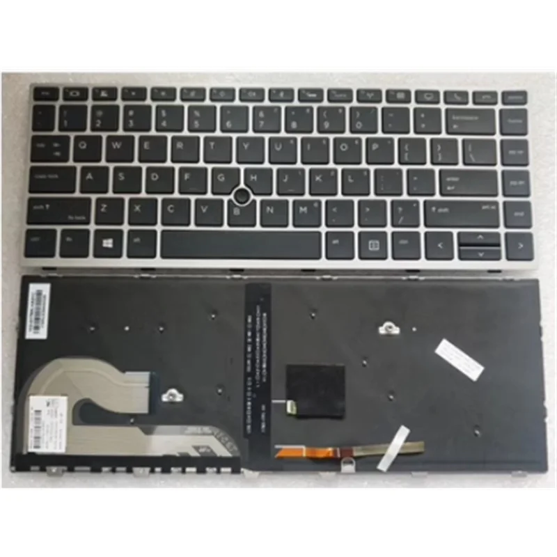 Z For HP EliteBook 840 G5 846 G5 745 G5 US Backlit keyboard W/pointer L14377-001